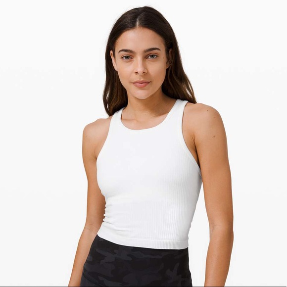 lululemon athletica Tops - 🍋 Lululemon Ebb to Street Racerback Crop
